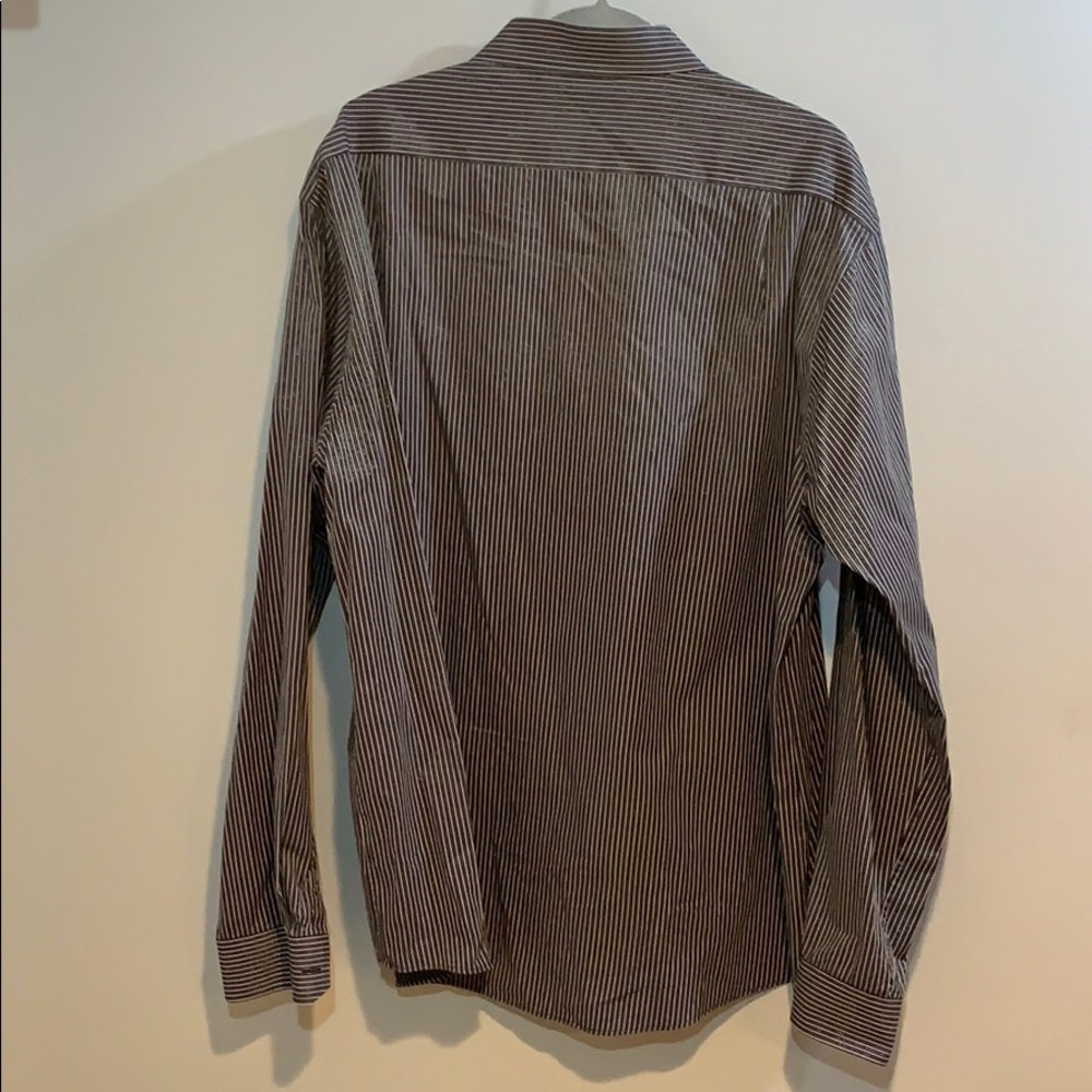 Gently Used Striped Casual Shirt. - Picture 2 of 4